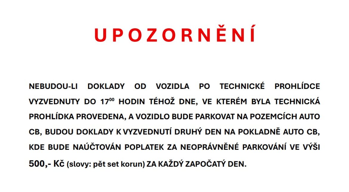 Upozorněn&iacute;